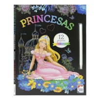 Raspar e Colorir: Princesas