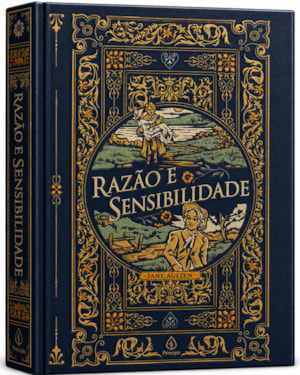 RAZÃO E SENSIBILIDADE - EDIÇÃO SUPREME CAPA DURA COM ALTO RELEVO