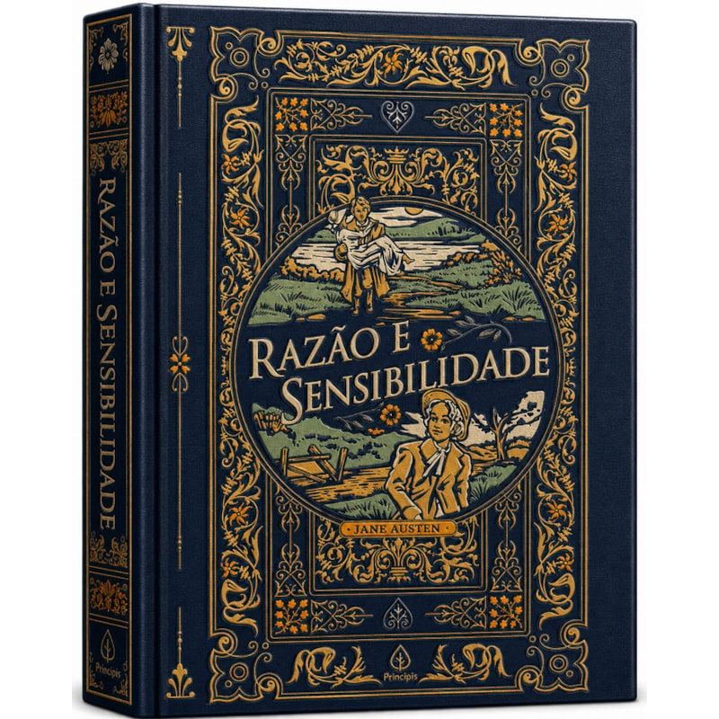 RAZÃO E SENSIBILIDADE - EDIÇÃO SUPREME CAPA DURA COM ALTO RELEVO