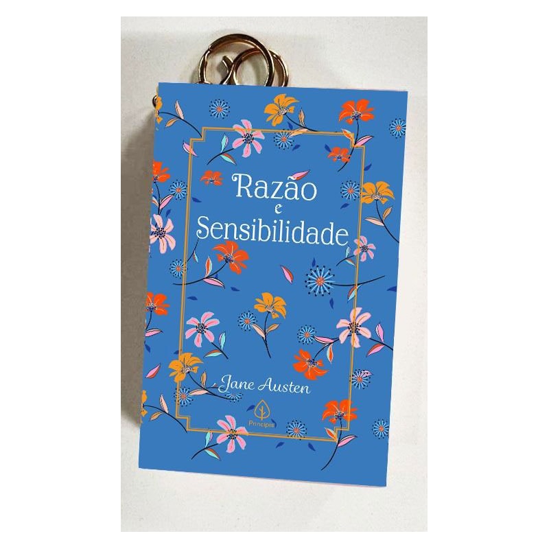 RAZÃO E SENSIBILIDADE - LIVRO COM CHAVEIRO - JANE AUSTEN - CAPA DURA
