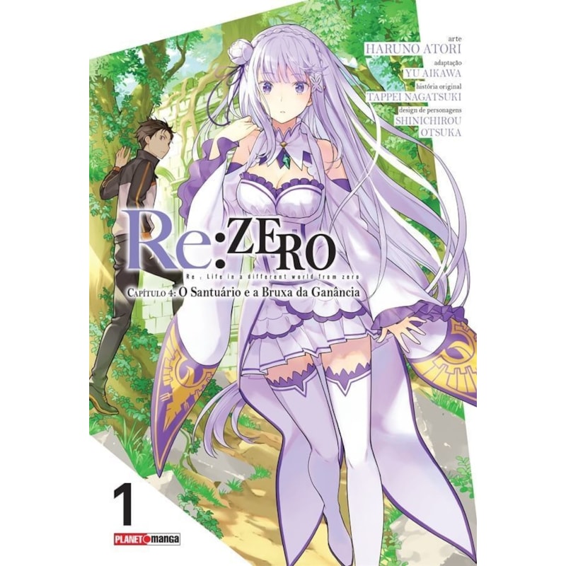 Re:zero capítulo 4: o santuário e a bruxa da ganância - 01