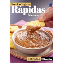 RECEITAS VEGANAS RÁPIDAS - ENTRADAS - 22 RECEITAS