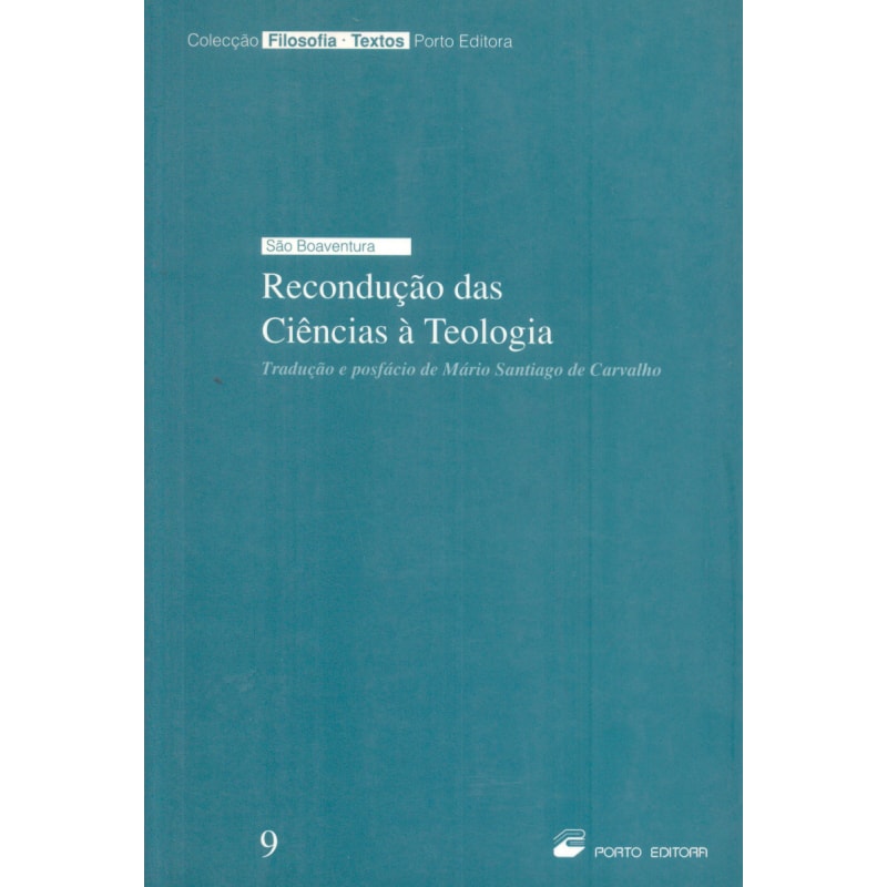 RECONDUCAO DAS CIENCIAS A TEOLOGIA