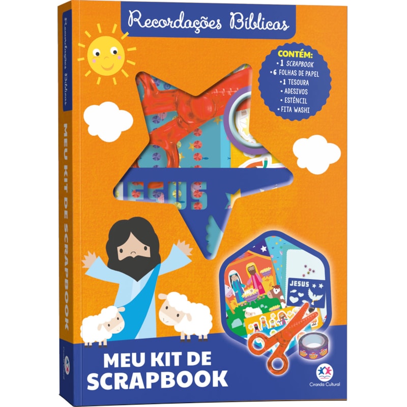 RECORDAÇÕES BÍBLICAS - MEU KIT DE SCRAPBOOK