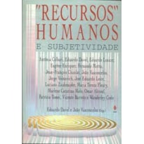 RECURSOS HUMANOS E SUBJETIVIDADE - 3ª