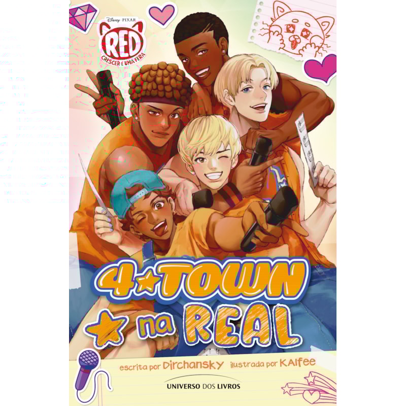 RED: CRESCER É UMA FERA - 4*TOWN NA REAL - MANGÁ
