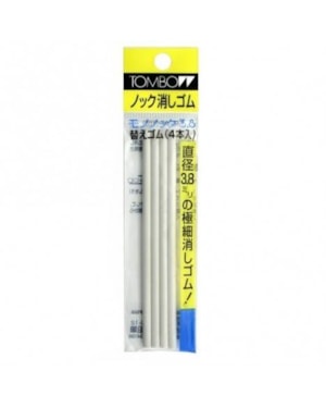 REFIL BORRACHA MONO KNOCK 3.8MM C/ 4 UNIDADES