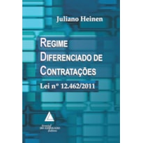 REGIME DIFERENCIADO DE CONTRATAÇÕES