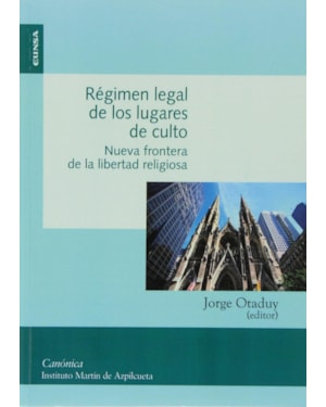 REGIMEN LEGAL DE LOS LUGARES DE CULTO  - 1ª