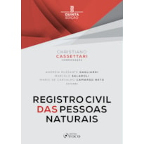 REGISTRO CIVIL DAS PESSOAS NATURAIS - 5ª ED - 2023