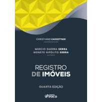 REGISTRO DE IMÓVEIS - 4ª ED - 2020