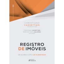 REGISTRO DE IMÓVEIS - 4ª ED - 2025