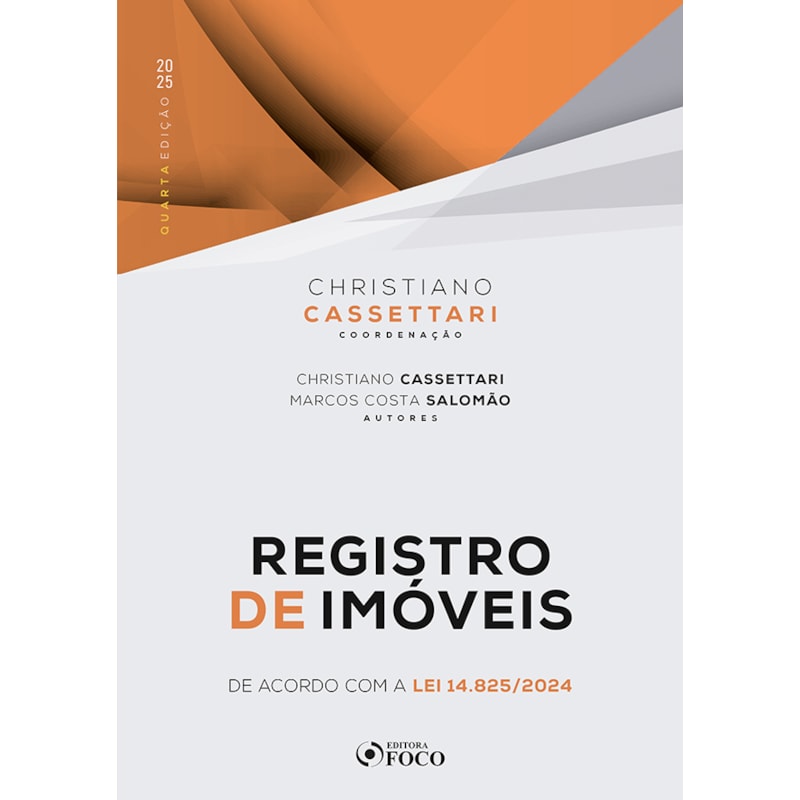 REGISTRO DE IMÓVEIS - 4ª ED - 2025