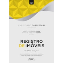 REGISTRO DE IMÓVEIS - 5ª ED - 2021