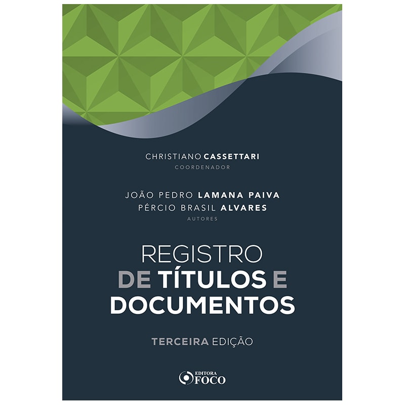 REGISTRO DE TÍTULOS E DOCUMENTOS - 3ª ED - 2020