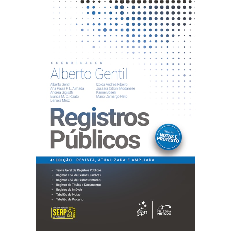 REGISTROS PÚBLICOS - 4ª EDIÇÃO 2023