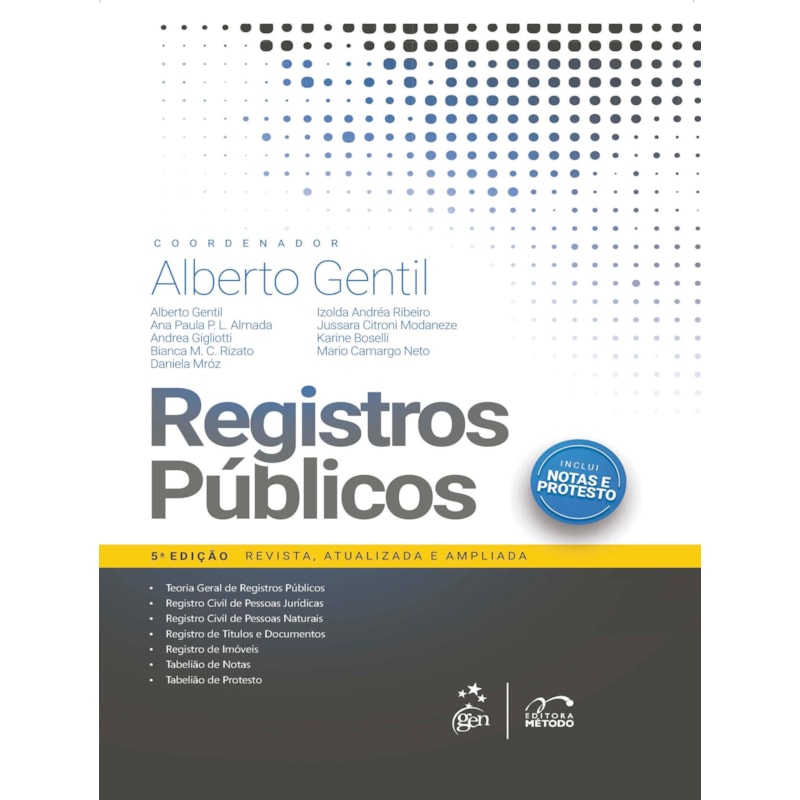 REGISTROS PÚBLICOS - 5ª EDIÇÃO 2025