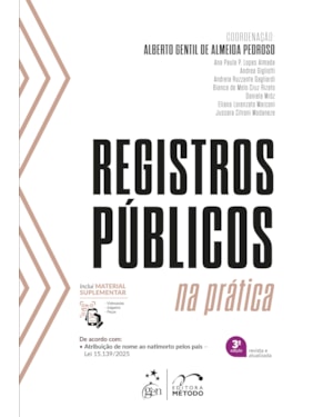 REGISTROS PÚBLICOS NA PRÁTICA - 3ª EDIÇÃO 2026
