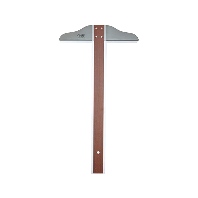 REGUA T TRIDENT FENOLOGICA COM BORDA ACRILICA 50 CM FIXA
