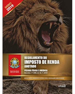 REGULAMENTO DO IMPOSTO DE RENDA ANOTADO