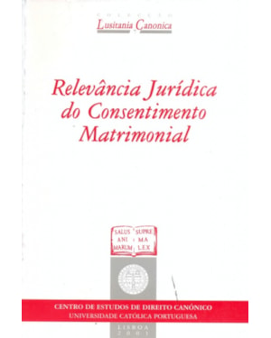 RELEVANCIA JURIDICA DO CONSENTIMENTO MATRIMONIAL