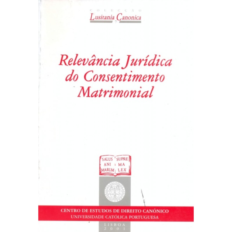 RELEVANCIA JURIDICA DO CONSENTIMENTO MATRIMONIAL