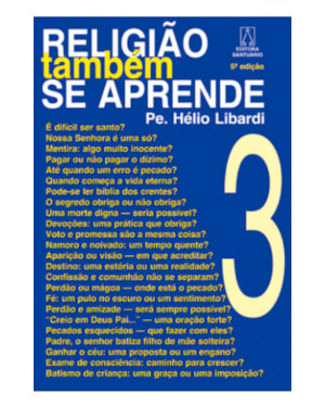 RELIGIAO TAMBEM SE APRENDE - VOL. 03