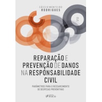 REPARAÇÃO E PREVENÇÃO DE DANOS NA RESPONSABILIDADE CIVIL - 1ª ED - 2024: PARÂMETROS PARA O RESSARCIMENTO DE DESPESAS PREVENTIVAS