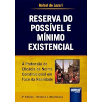 RESERVA DO POSSÍVEL E MÍNIMO EXISTENCIAL - A PRETENSÃO DA EFICÁCIA DA NORMA CONSTITUCIONAL EM FACE DA REALIDADE