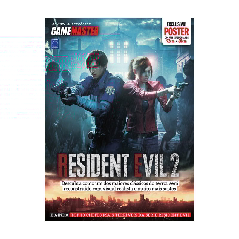 RESIDENT EVIL 2 - SUPERPÔSTER GAME MASTER