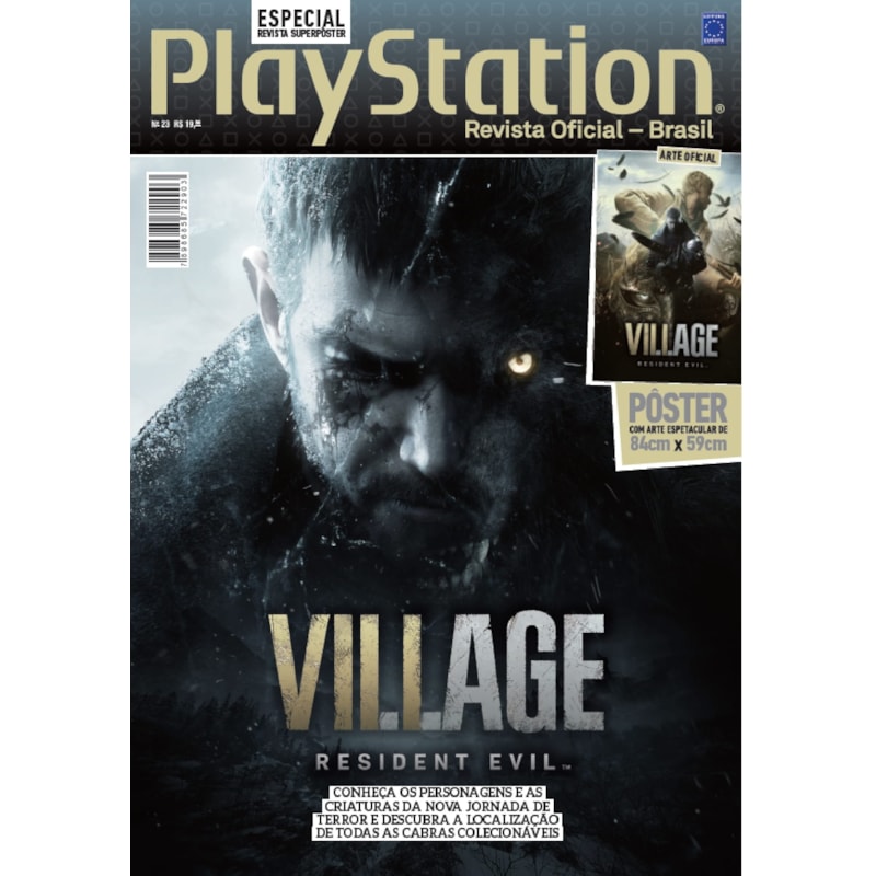 RESIDENT EVIL 8: VILLAGE - SUPERPÔSTER PLAYSTATION