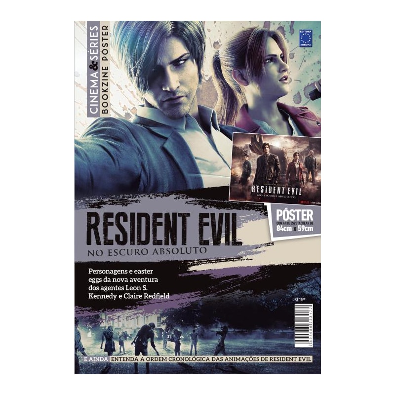 RESIDENT EVIL - NO ESCURO ABSOLUTO - SUPERPÔSTER CINEMA E SÉRIES