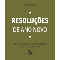 RESOLUÇÕES DE ANO NOVO