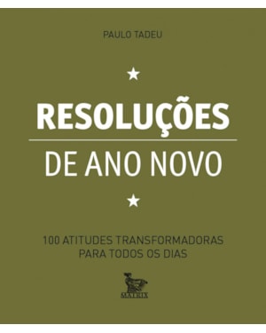 RESOLUÇÕES DE ANO NOVO