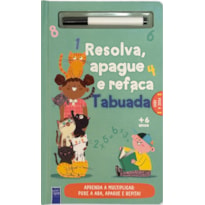 RESOLVA, APAGUE E REFAÇA - TABUADA