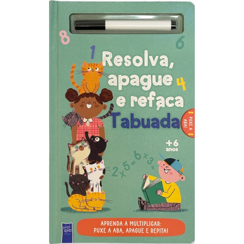 Resolva, apague e refaça - Tabuada