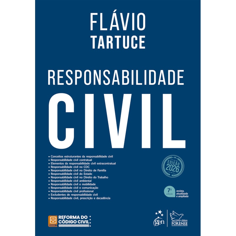 RESPONSABILIDADE CIVIL - 7ª EDIÇÃO 2026