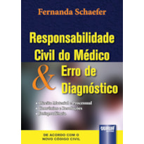 RESPONSABILIDADE CIVIL DO MÉDICO & ERRO DE DIAGNÓSTICO - DIREITO MATERIAL E PROCESSUAL - CONVÊNIOS E RESOLUÇÕES - JURISPRUDÊNCIA