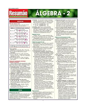 RESUMAO ALGEBRA 2 - 1