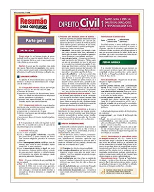 RESUMAO CONCURSOS DIREITO CIVIL 1