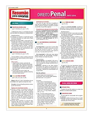 RESUMAO CONCURSOS DIREITO PENAL PARTE GERAL