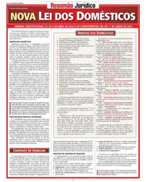 RESUMÃO JURÍDICO - NOVA LEI DOS DOSMÉTICOS