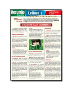 RESUMAO LEITURA 1 COMPREENSAO DE TEXTO - 1ª
