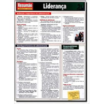 RESUMAO LIDERANCA - 1ª