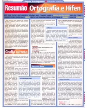 RESUMAO - ORTOGRAFIA E HIFEN