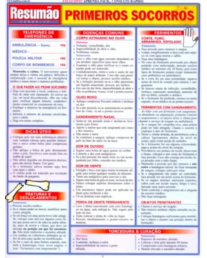 RESUMAO - PRIMEIROS SOCORROS