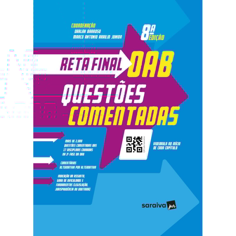 RETA FINAL OAB - QUESTÕES COMENTADAS - 8ª EDIÇÃO 2022