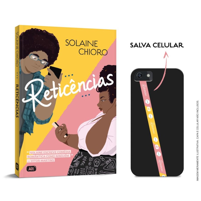 RETICÊNCIAS + BRINDE (FITA SALVA CELULAR)