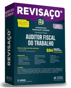 REVISAÇO - AUDITOR FISCAL DO TRABALHO