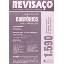 REVISACO - CARTORIOS - 1.590 QUESTOES COMENTADAS ALTERNATIVA POR ALTERNATIV - 1